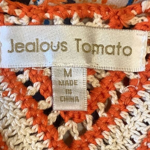 JEALOUS TOMATO, swimsuit cover-up, casual dress, long w/top liner, medium - Picture 9 of 16